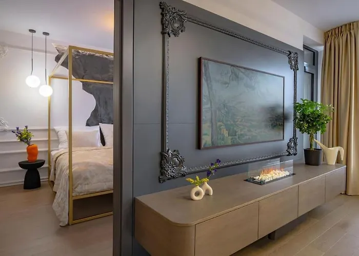 아파트 Eurovea Executive With Balcony